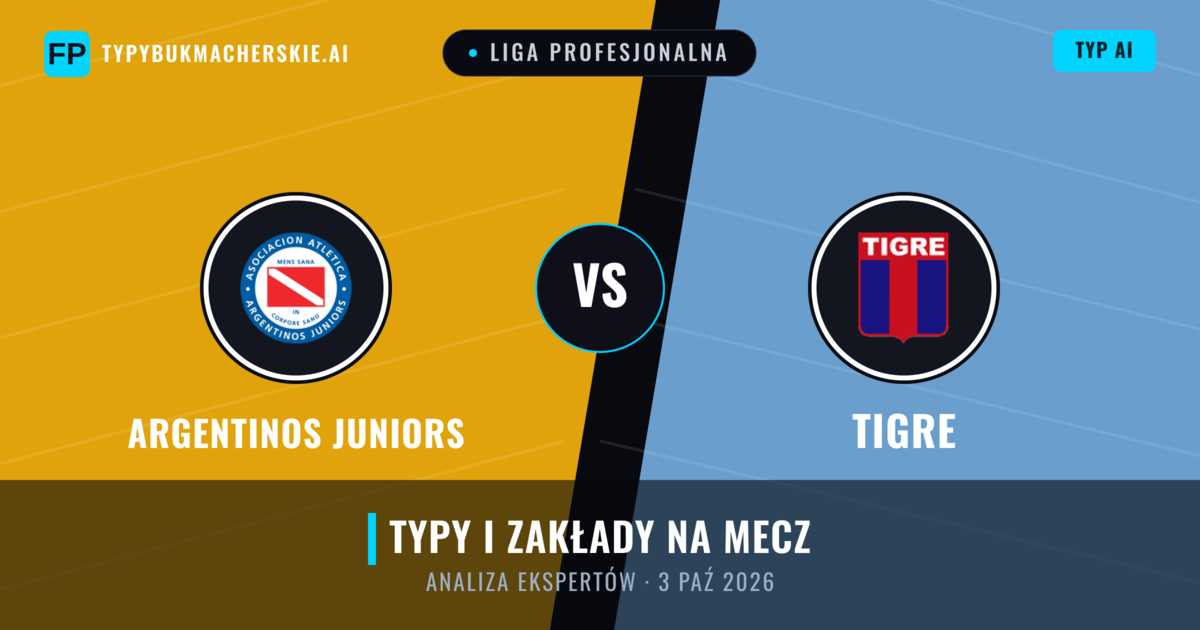 Argentinos Juniors vs Tigre — typy i zapowiedź meczu