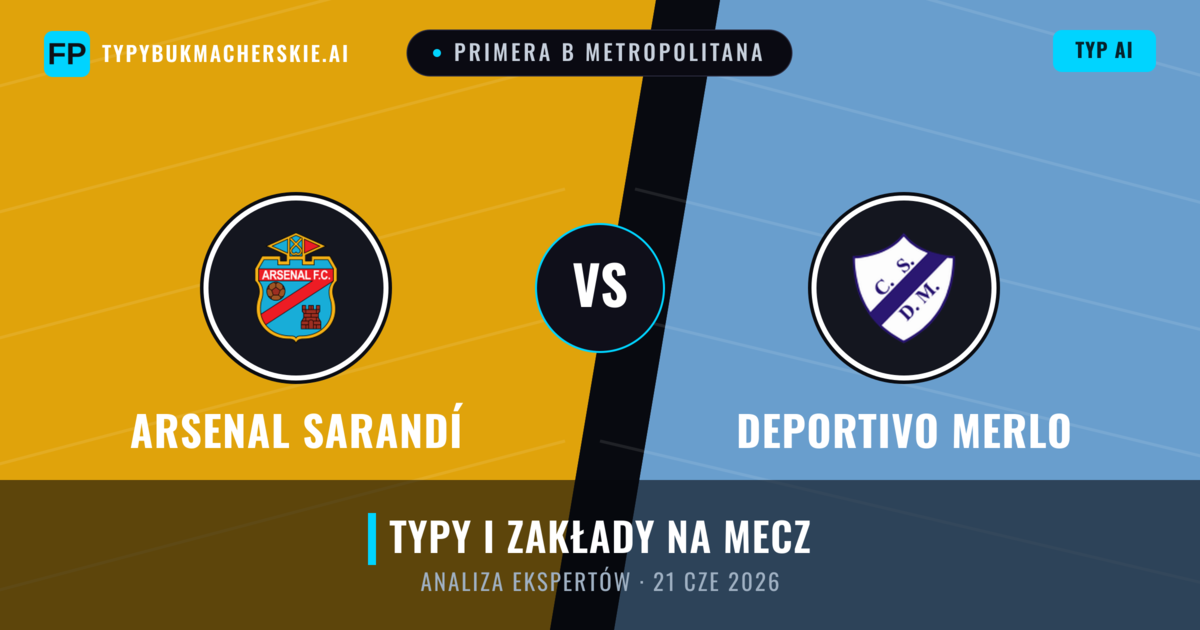 Arsenal Sarandí vs Deportivo Merlo — typy i zapowiedź meczu