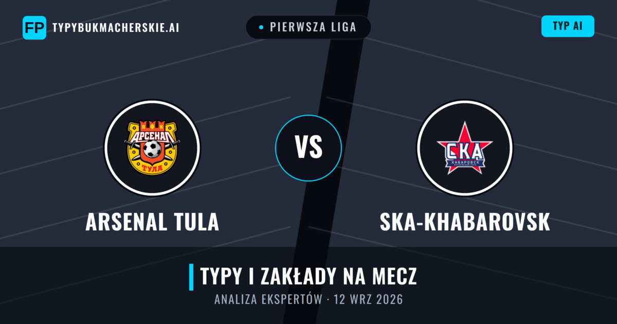 Arsenal Tula vs Ska-Khabarovsk — typy i zapowiedź meczu