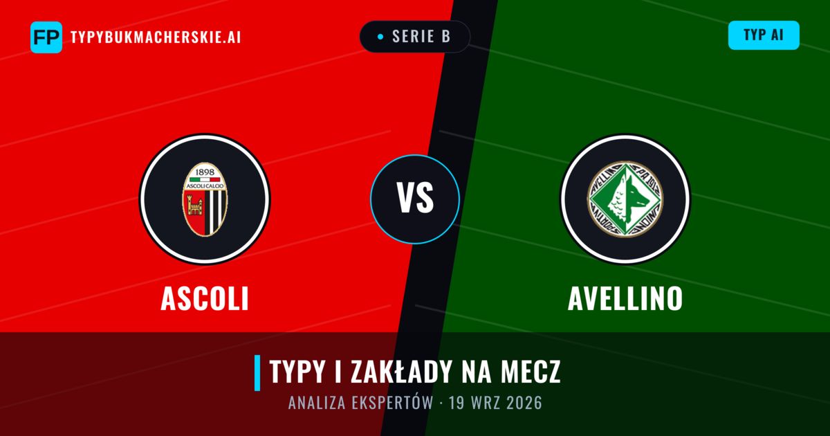Ascoli vs Avellino — typy i zapowiedź meczu