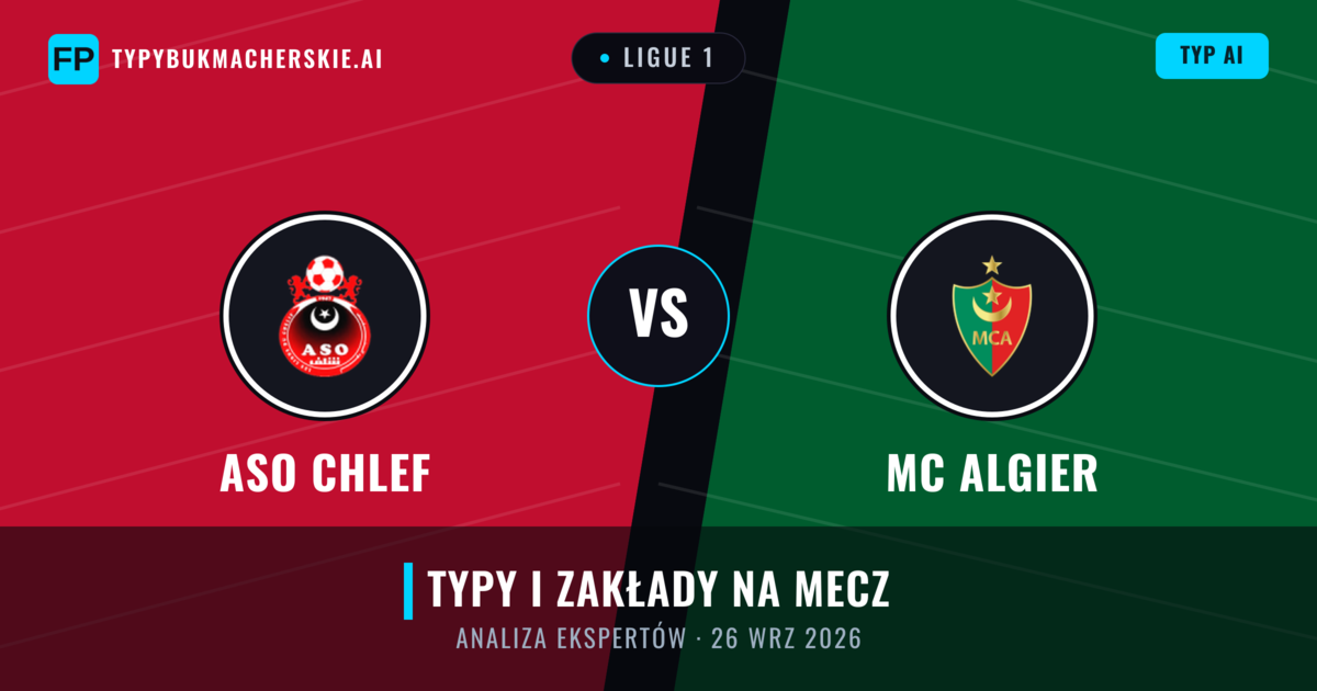 ASO Chlef vs MC Algier — typy i zapowiedź meczu