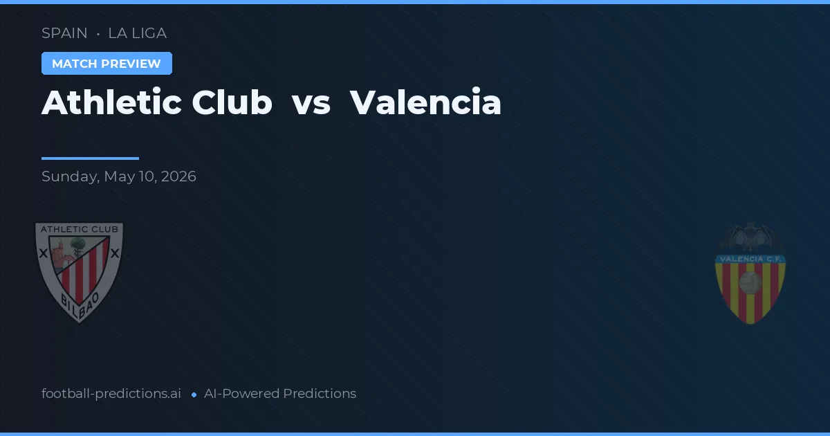 Athletic Bilbao vs Valencia — typy i zapowiedź meczu