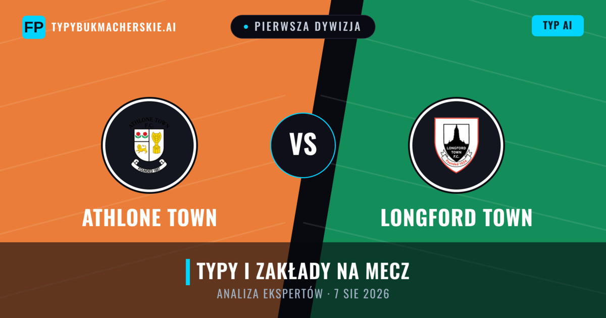 Athlone Town vs Longford Town — typy i zapowiedź meczu