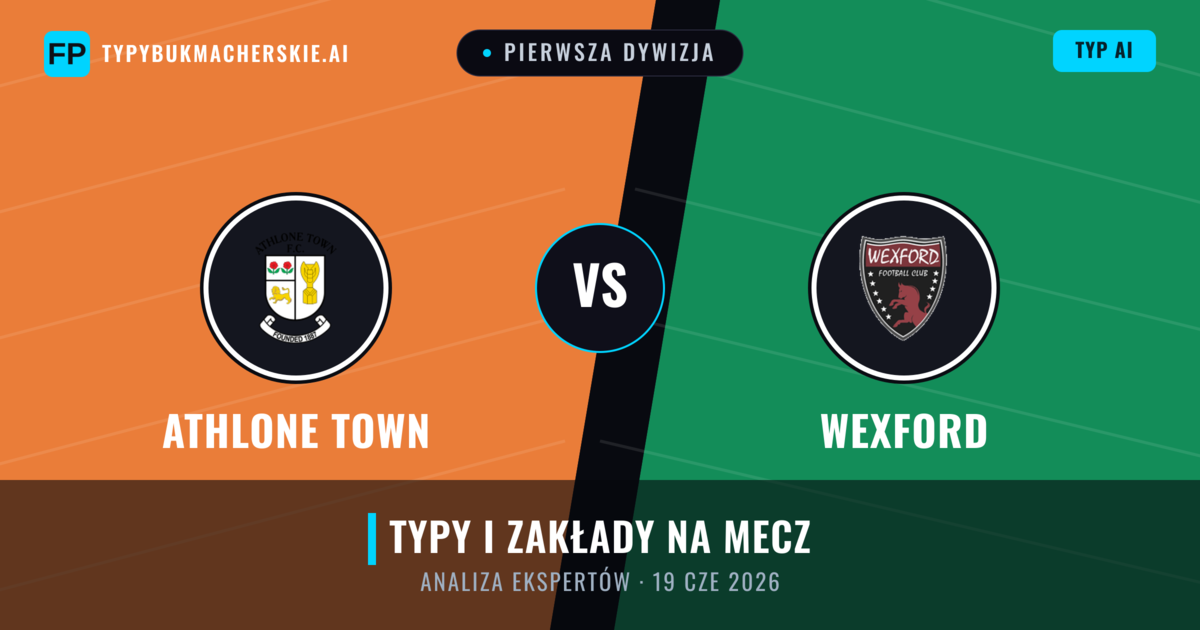 Athlone Town vs Wexford — typy i zapowiedź meczu