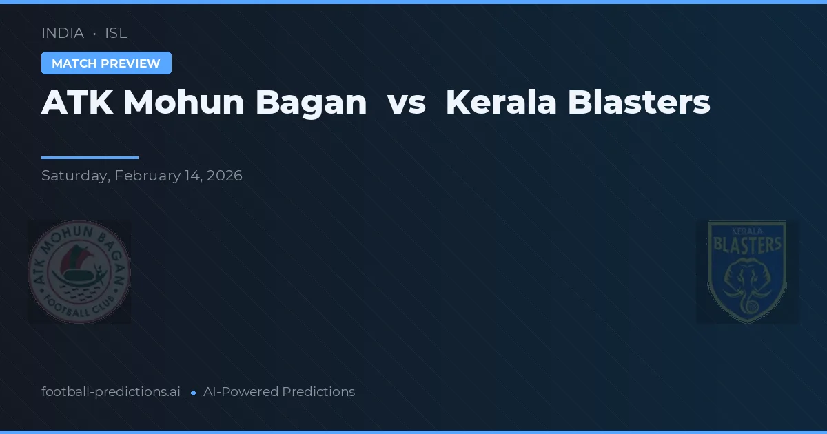 ATK Mohun Bagan vs Kerala Blasters — typy i zapowiedź meczu