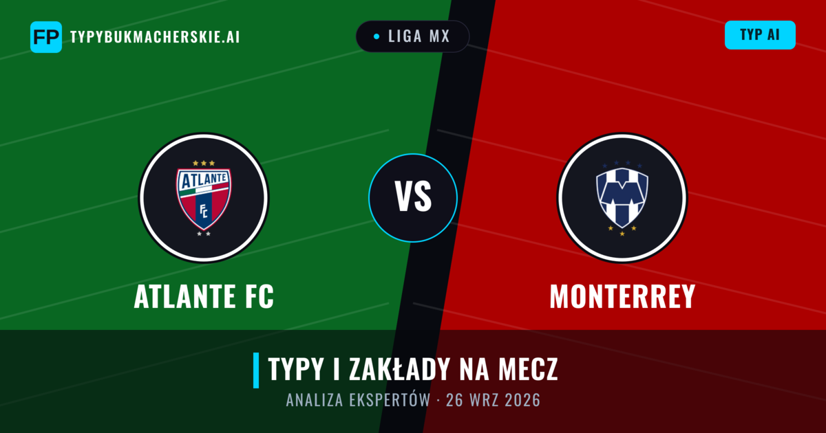 Atlante FC vs Monterrey — typy i zapowiedź meczu