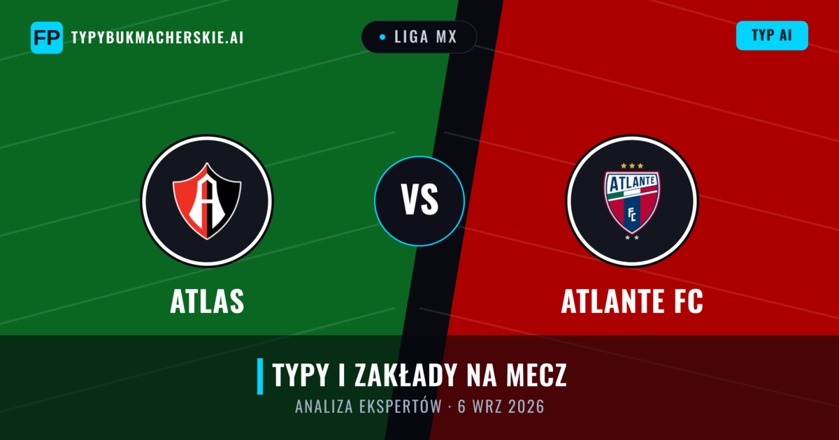 Atlas vs Atlante FC — typy i zapowiedź meczu