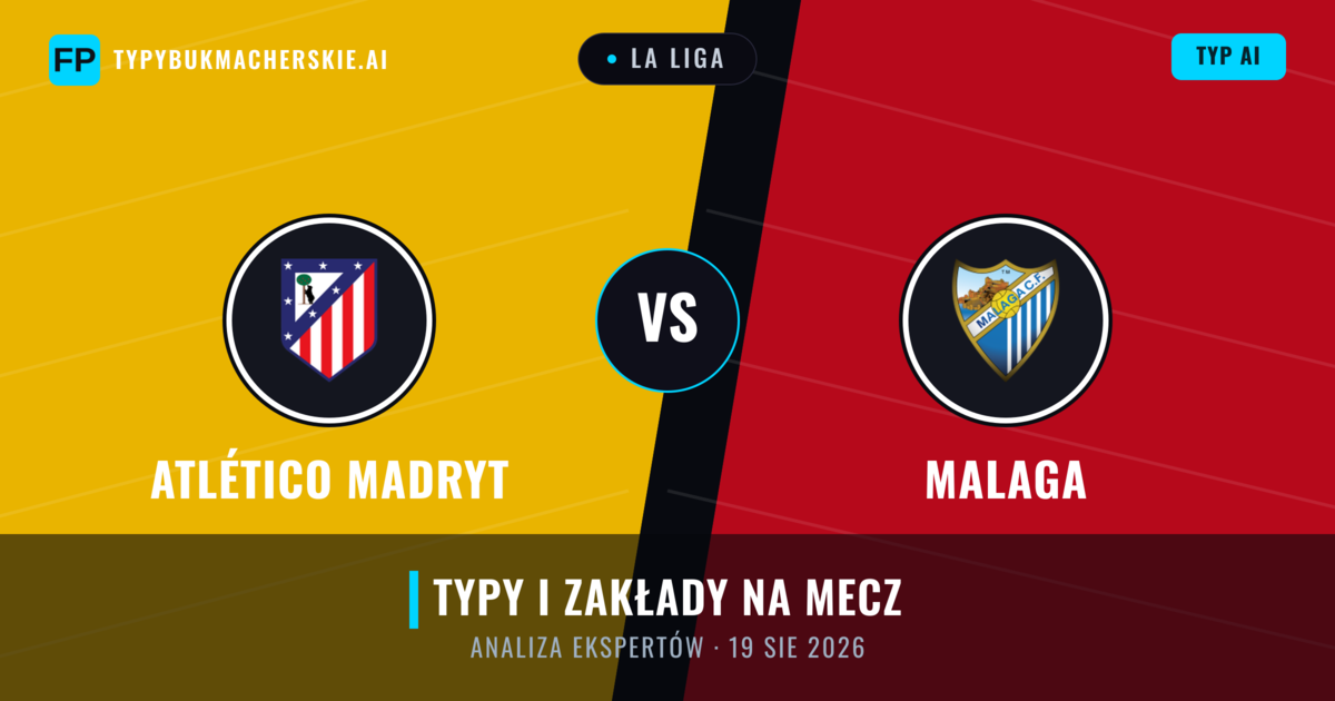Atlético Madryt vs Malaga — typy i zapowiedź meczu