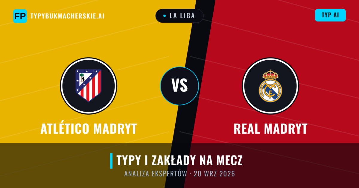 Atlético Madryt vs Real Madryt — typy i zapowiedź meczu