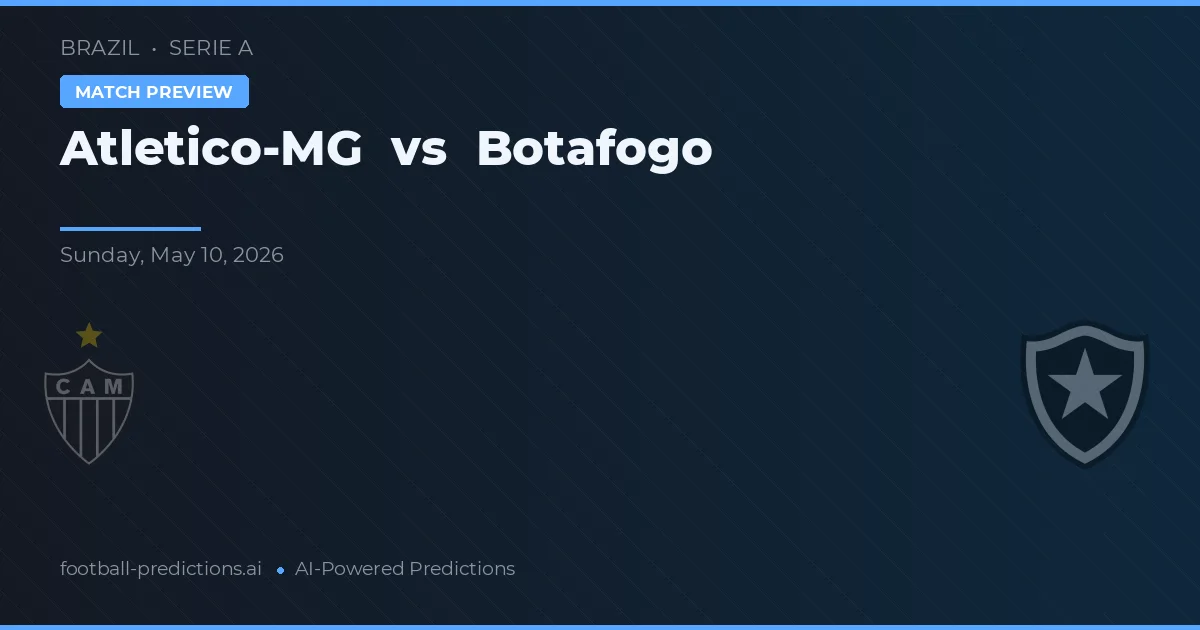 Atlético-MG vs Botafogo — typy i zapowiedź meczu