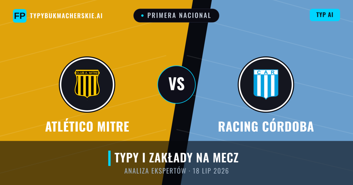 Atlético Mitre vs Racing Córdoba — typy i zapowiedź meczu