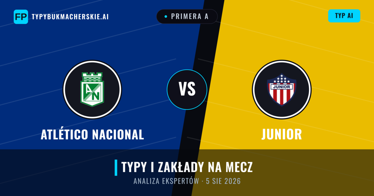 Atlético Nacional vs Junior — typy i zapowiedź meczu