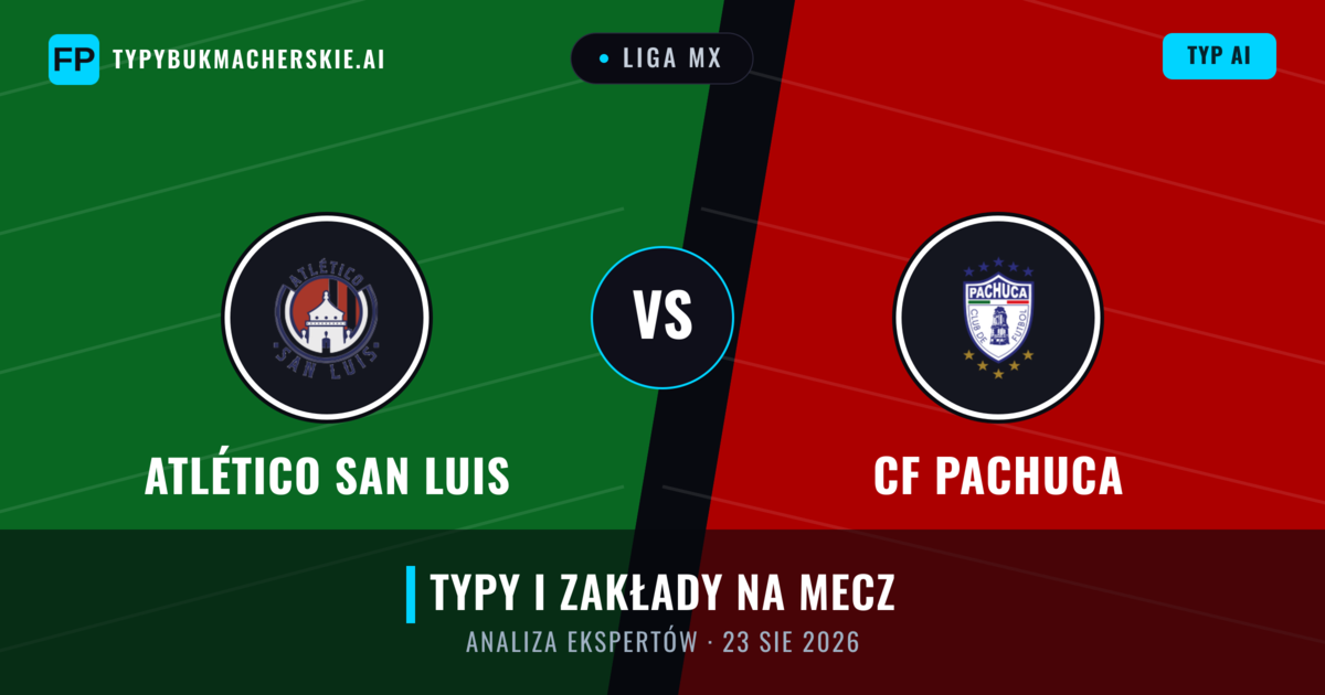 Atlético San Luis vs CF Pachuca — typy i zapowiedź meczu