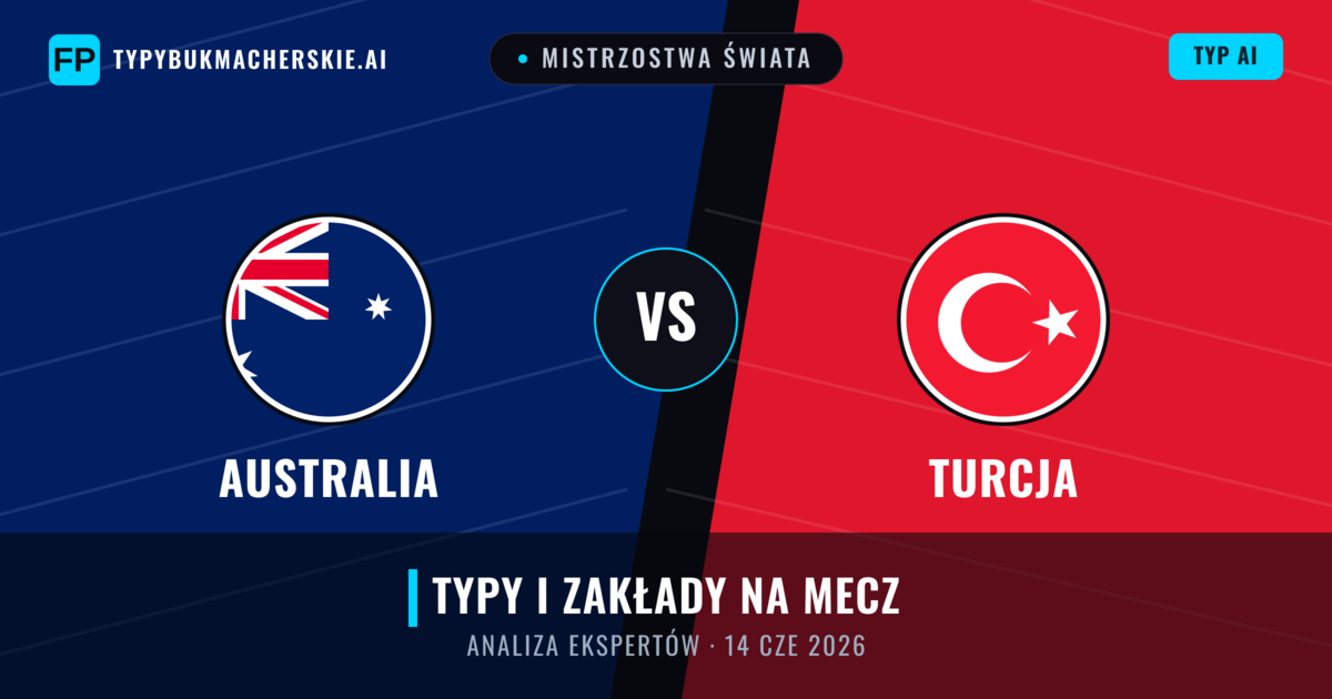 Australia vs Turcja — typy i zapowiedź meczu