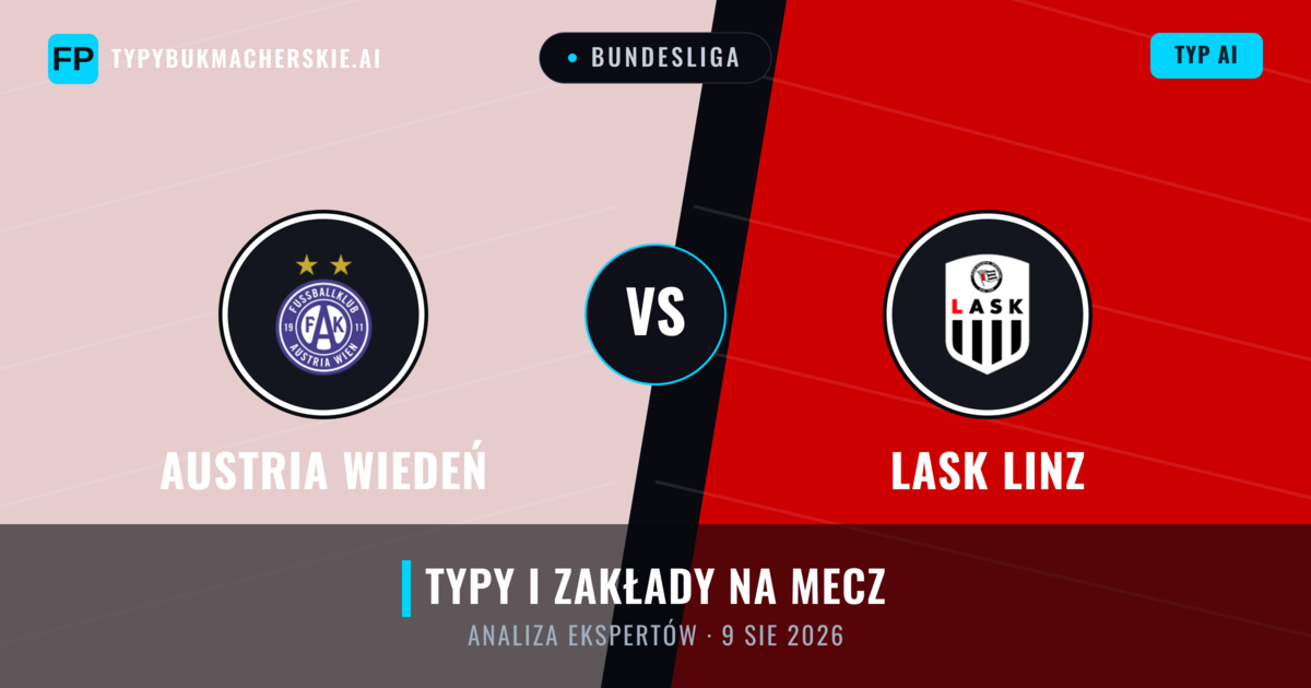 Austria Wiedeń vs LASK Linz — typy i zapowiedź meczu