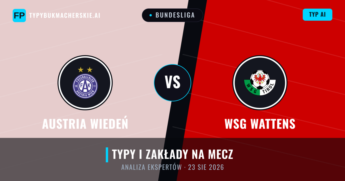 Austria Wiedeń vs WSG Wattens — typy i zapowiedź meczu