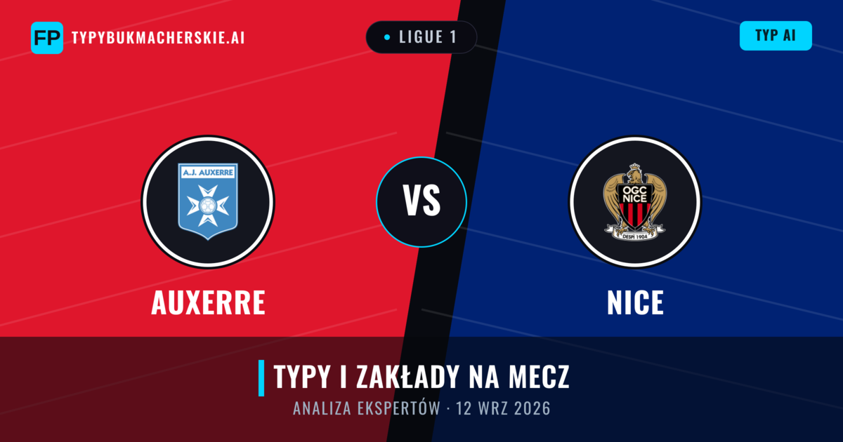 Auxerre vs Nice — typy i zapowiedź meczu