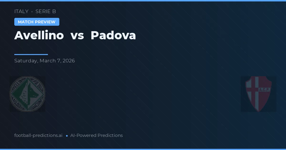Avellino vs Padwa — typy i zapowiedź meczu