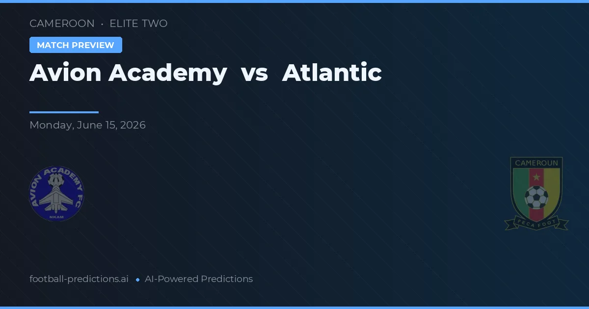 Akademia Avion vs Atlantyk — typy i zapowiedź meczu