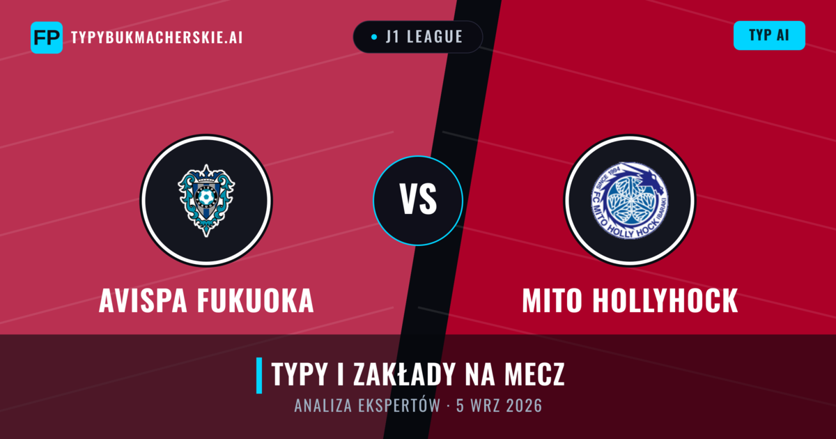 Avispa Fukuoka vs Mito HollyHock — typy i zapowiedź meczu
