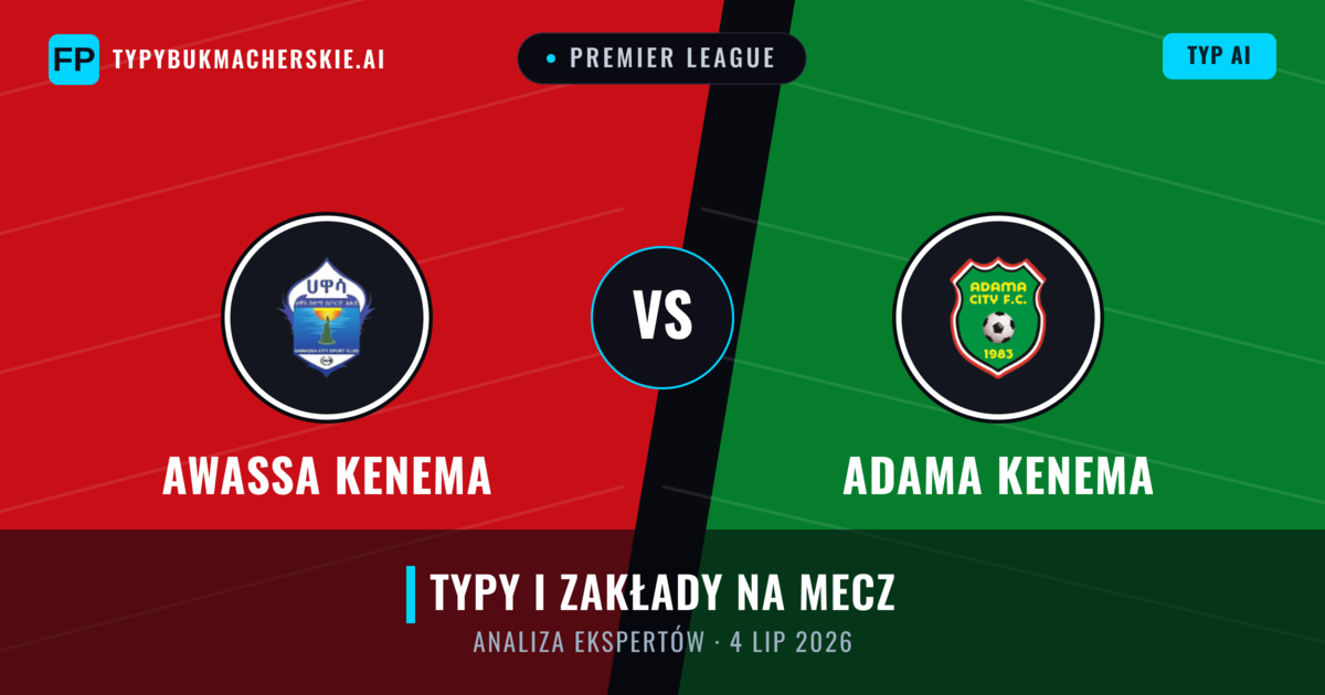 Awassa Kenema vs Adama Kenema — typy i zapowiedź meczu