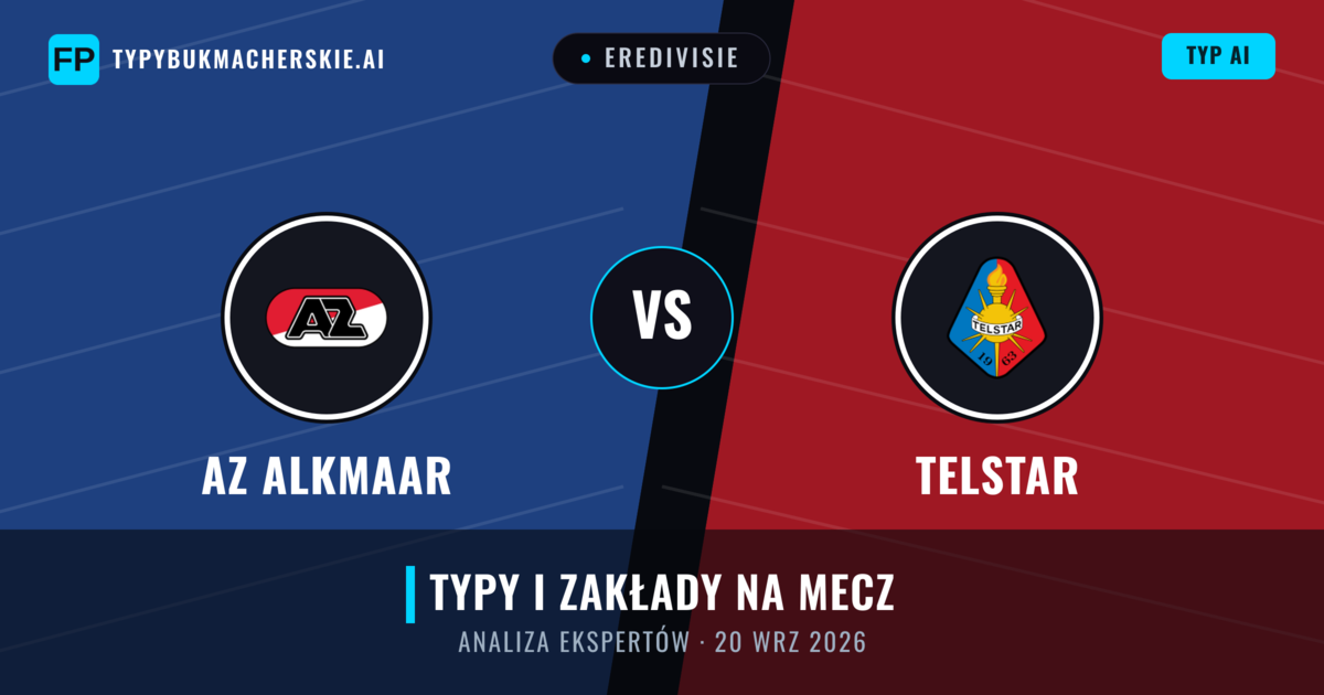 AZ Alkmaar vs Telstar — typy i zapowiedź meczu