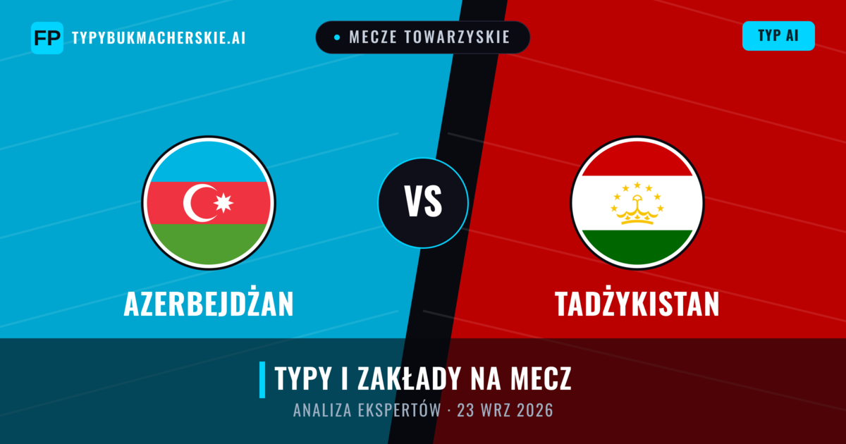 Azerbejdżan vs Tadżykistan — typy i zapowiedź meczu
