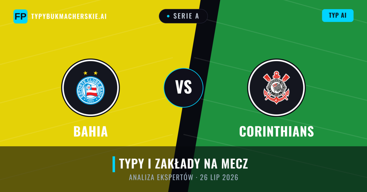 Bahia vs Corinthians — typy i zapowiedź meczu