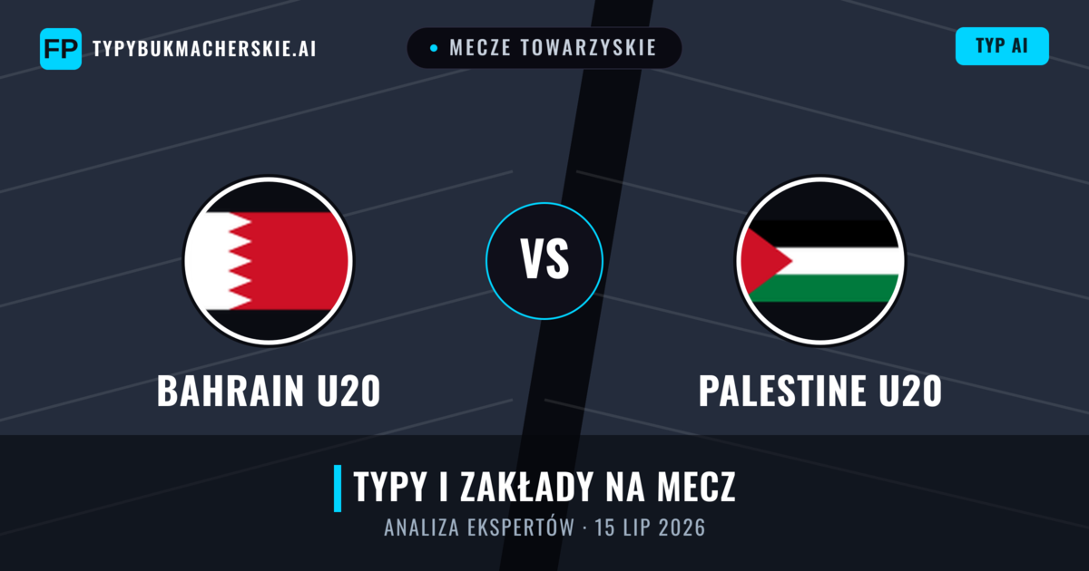 Bahrain U20 vs Palestine U20 — typy i zapowiedź meczu