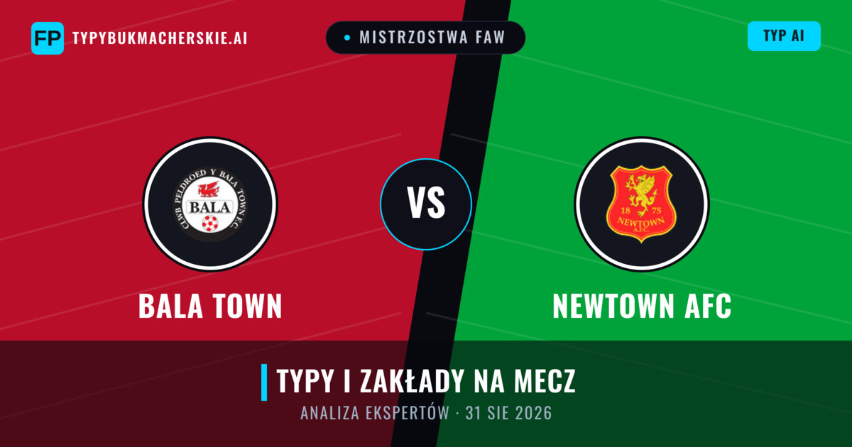 Bala Town vs Newtown AFC — typy i zapowiedź meczu