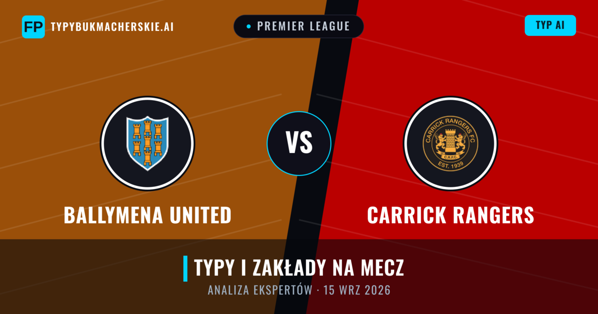 Ballymena United vs Carrick Rangers — typy i zapowiedź meczu