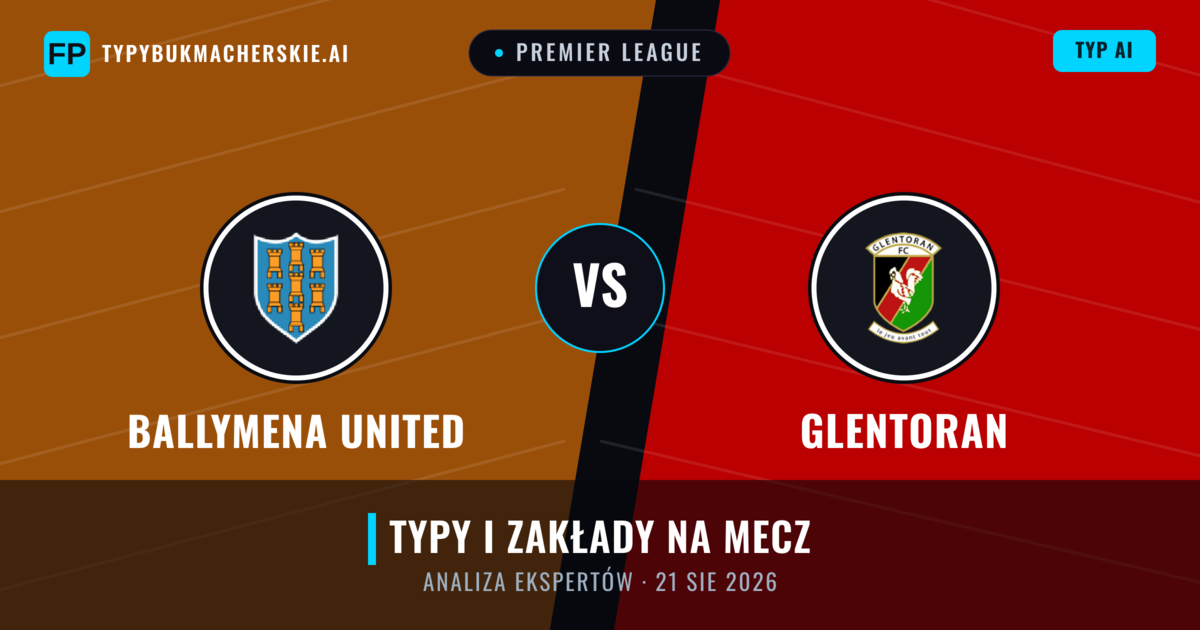 Ballymena United vs Glentoran — typy i zapowiedź meczu