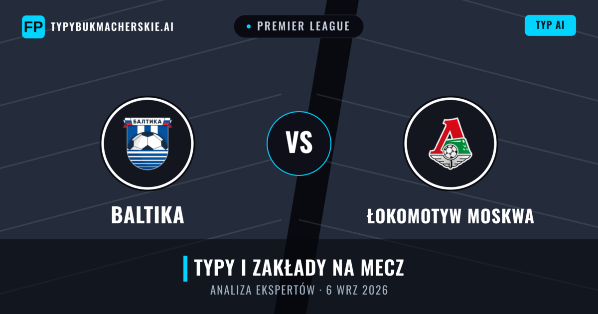 Baltika vs Łokomotyw Moskwa — typy i zapowiedź meczu