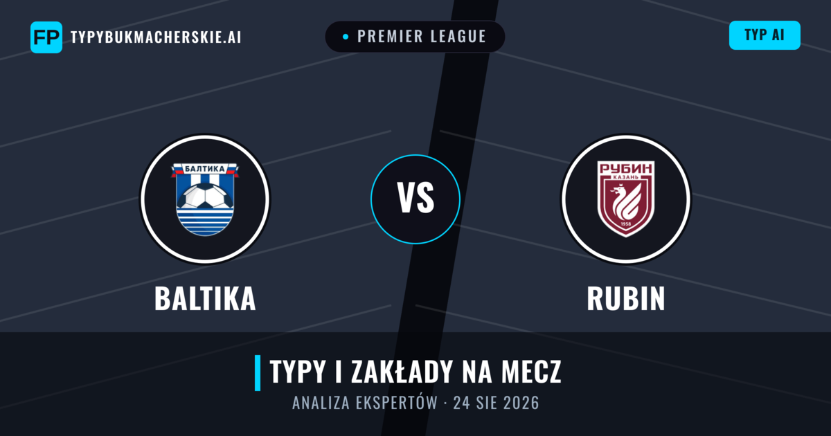 Baltika vs Rubin — typy i zapowiedź meczu