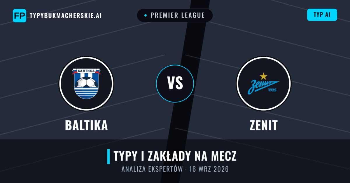 Baltika vs Zenit — typy i zapowiedź meczu