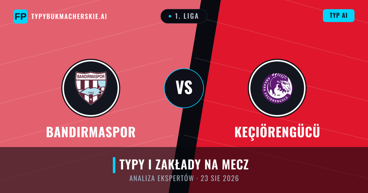 Bandırmaspor vs Keçiörengücü — typy i zapowiedź meczu