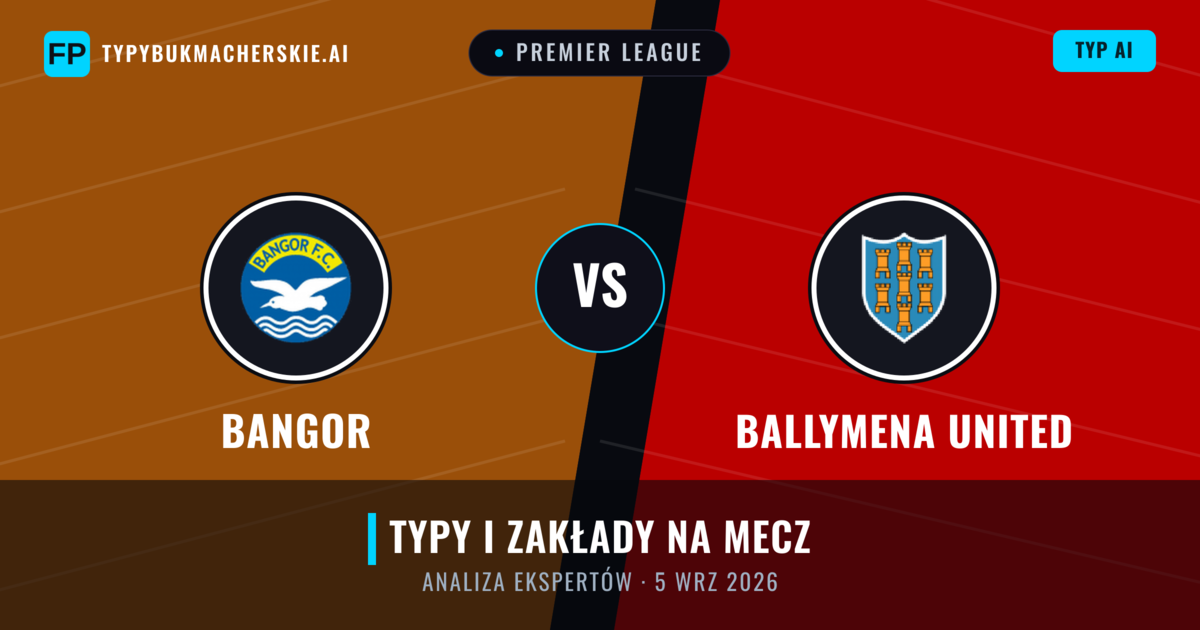 Bangor vs Ballymena United — typy i zapowiedź meczu