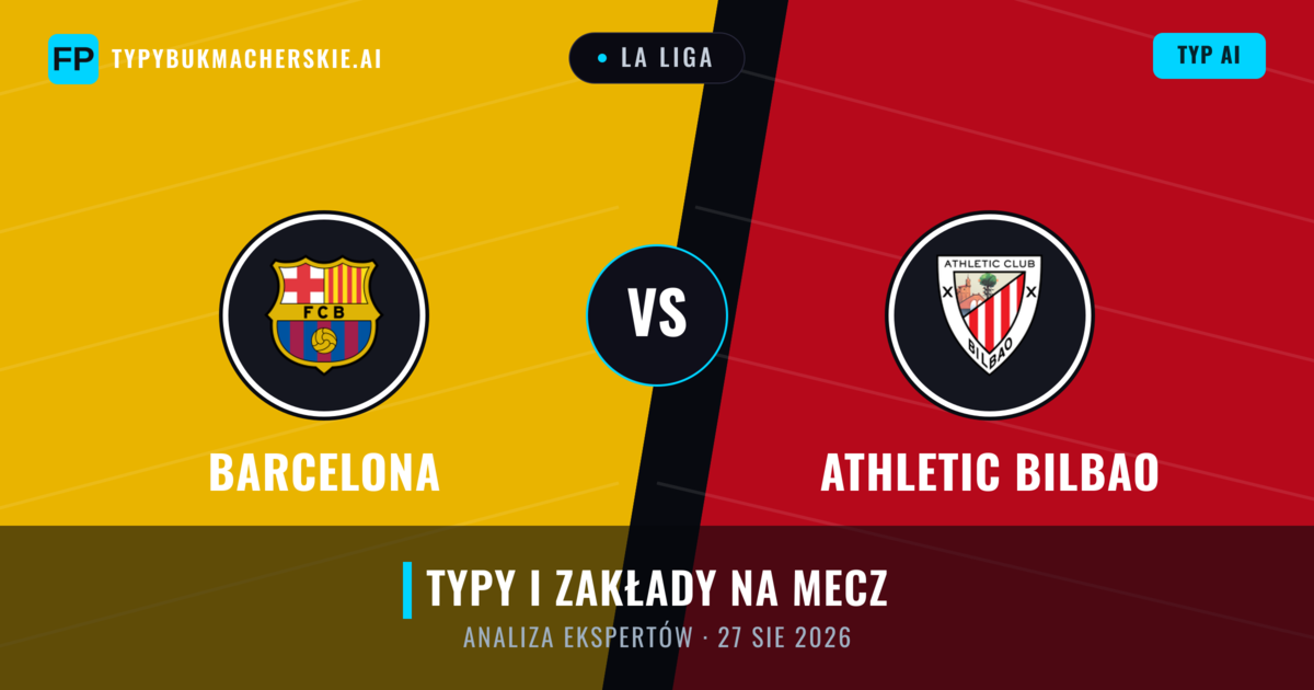 Barcelona vs Athletic Bilbao — typy i zapowiedź meczu