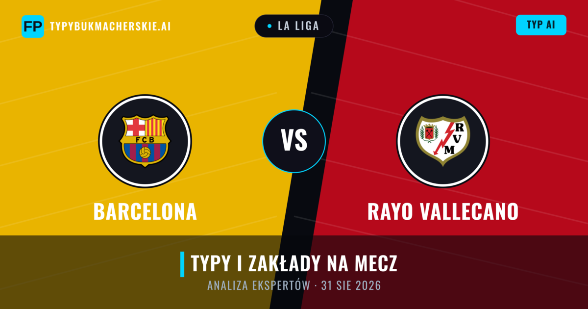 Barcelona vs Rayo Vallecano — typy i zapowiedź meczu