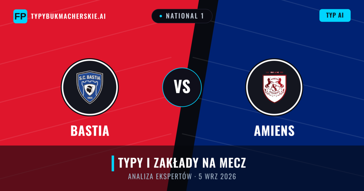 Bastia vs Amiens — typy i zapowiedź meczu