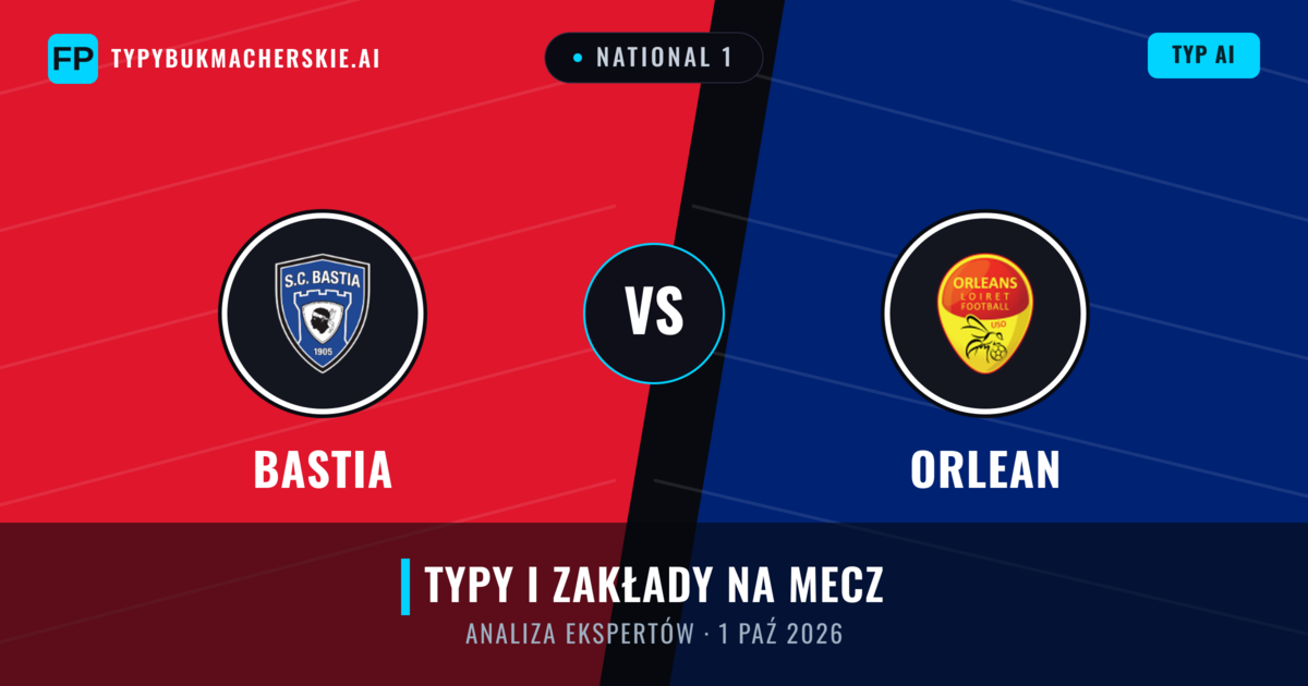 Bastia vs Orlean — typy i zapowiedź meczu