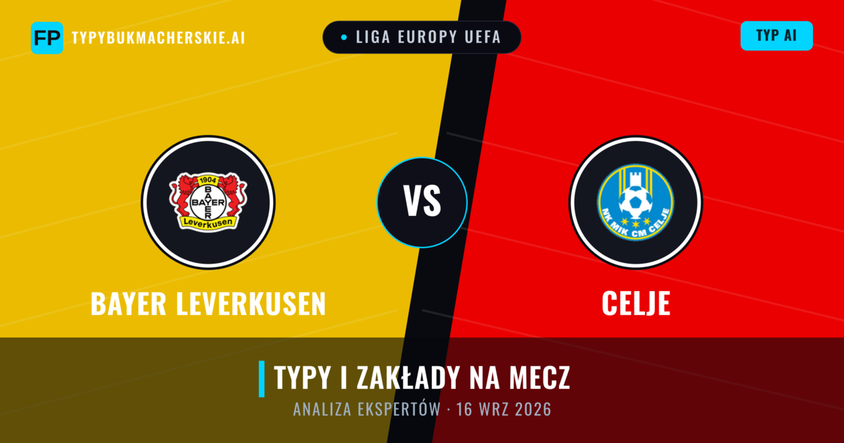 Bayer Leverkusen vs Celje — typy i zapowiedź meczu
