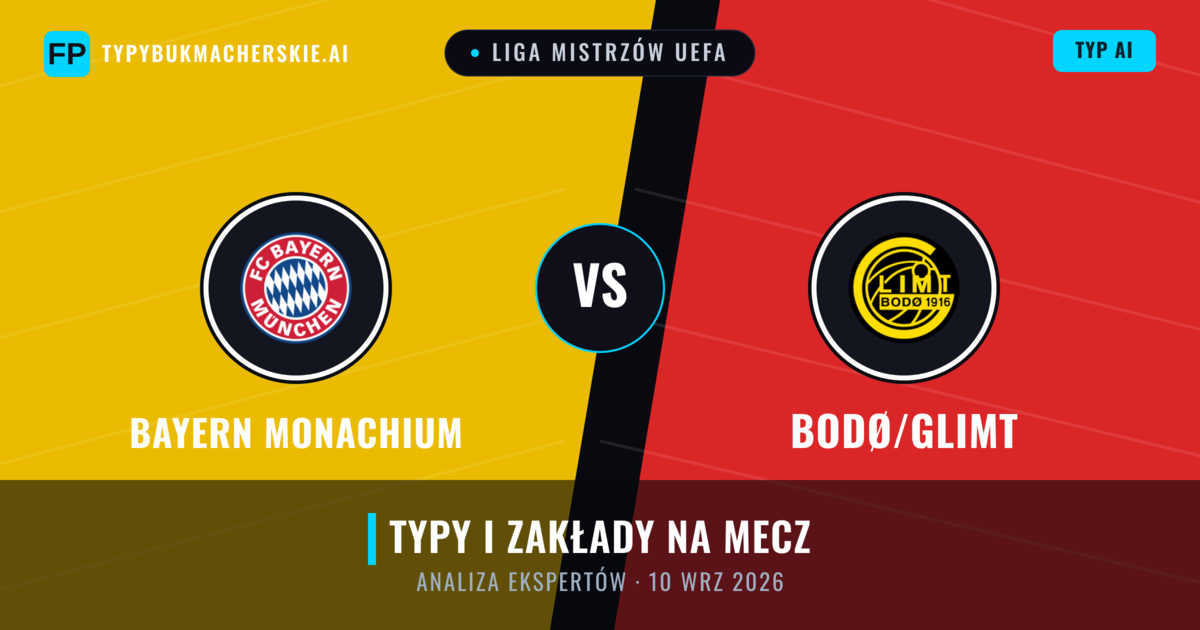 Bayern Monachium vs Bodø/Glimt — typy i zapowiedź meczu