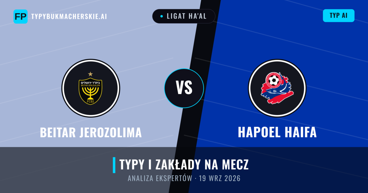 Beitar Jerozolima vs Hapoel Haifa — typy i zapowiedź meczu