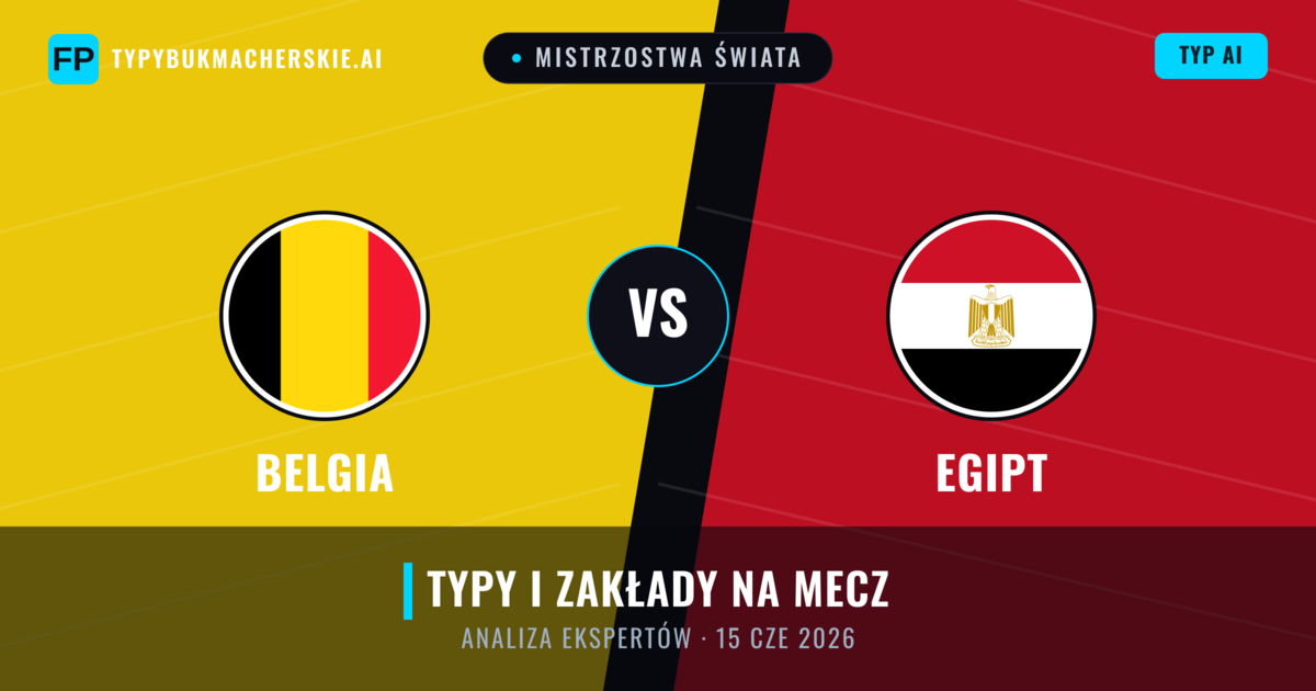 Belgia vs Egipt — typy i zapowiedź meczu