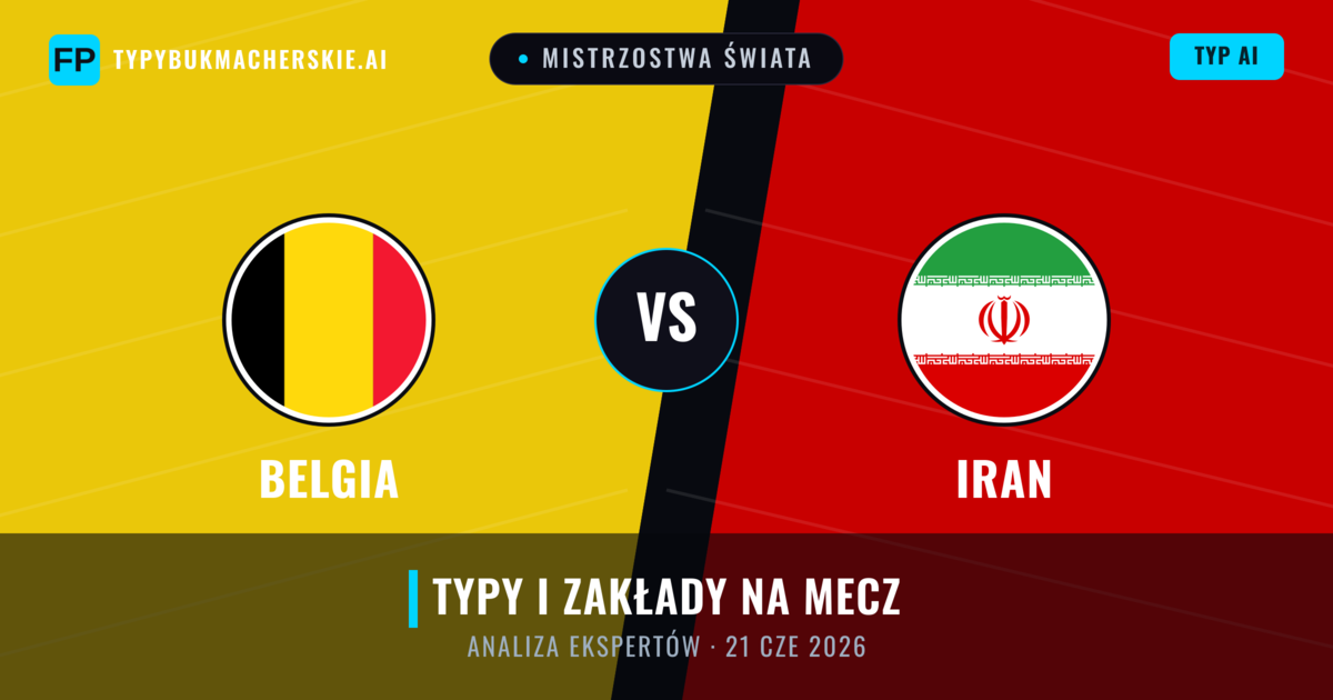 Belgia vs Iran — typy i zapowiedź meczu