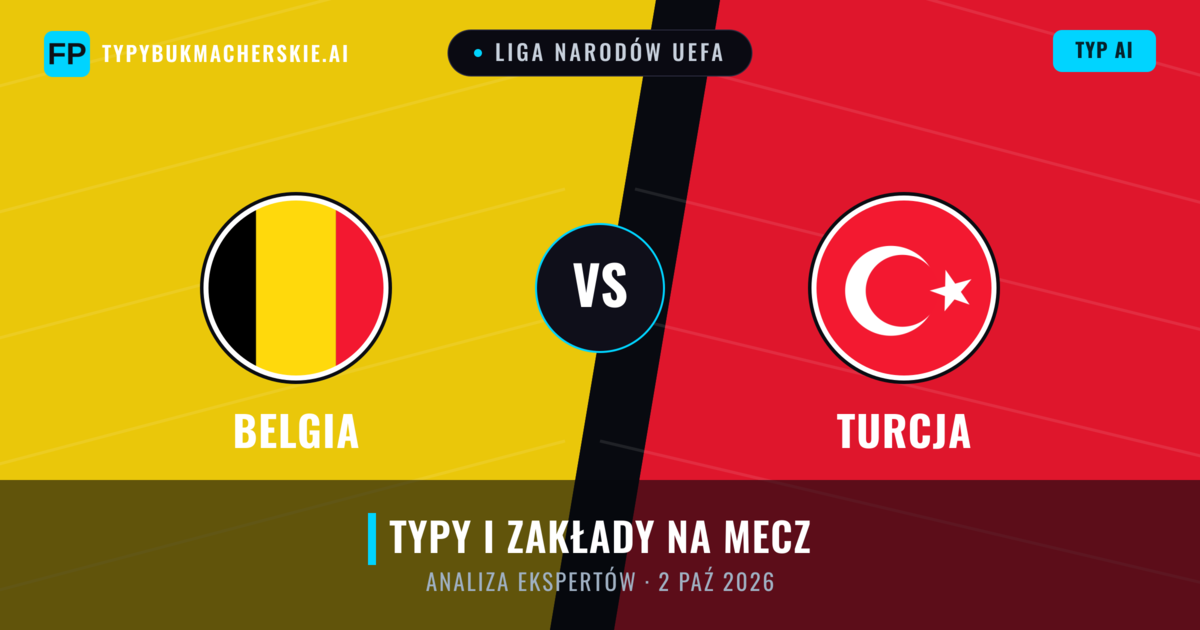 Belgia vs Turcja — typy i zapowiedź meczu