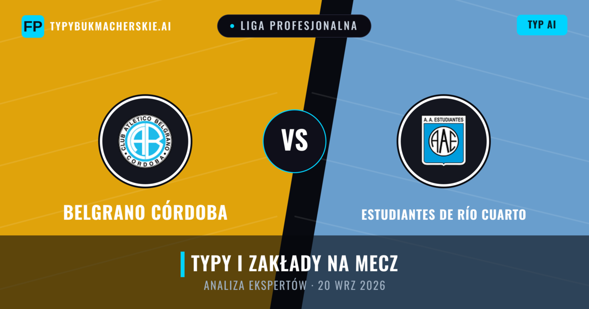 Belgrano Córdoba vs Estudiantes de Río Cuarto — typy i zapowiedź meczu