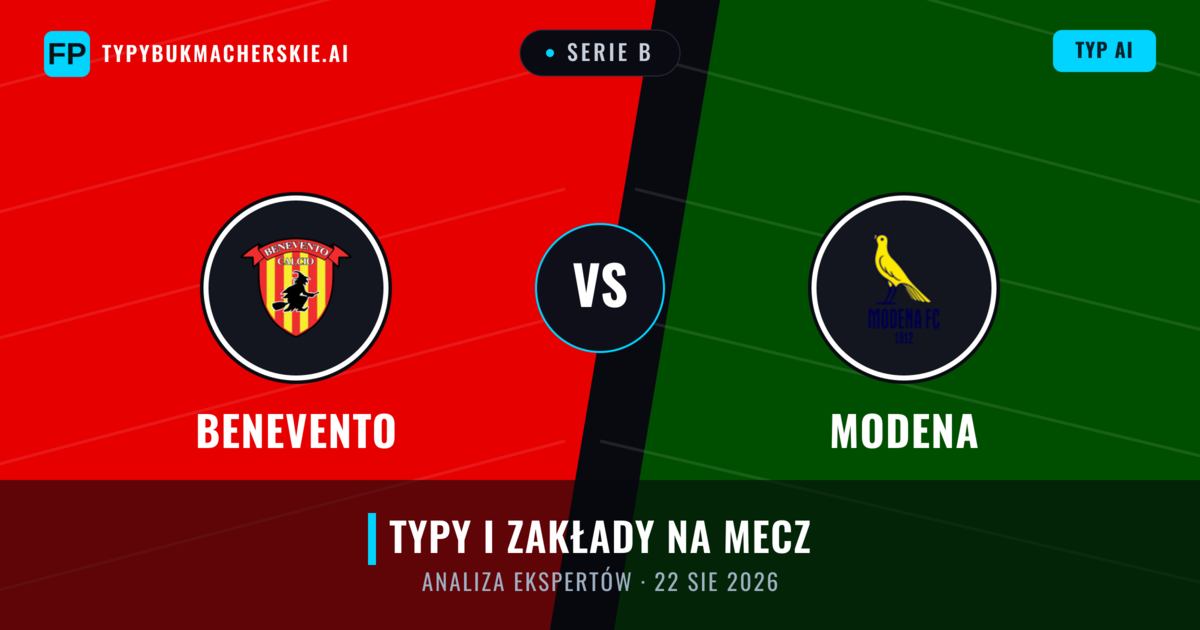 Benevento vs Modena — typy i zapowiedź meczu