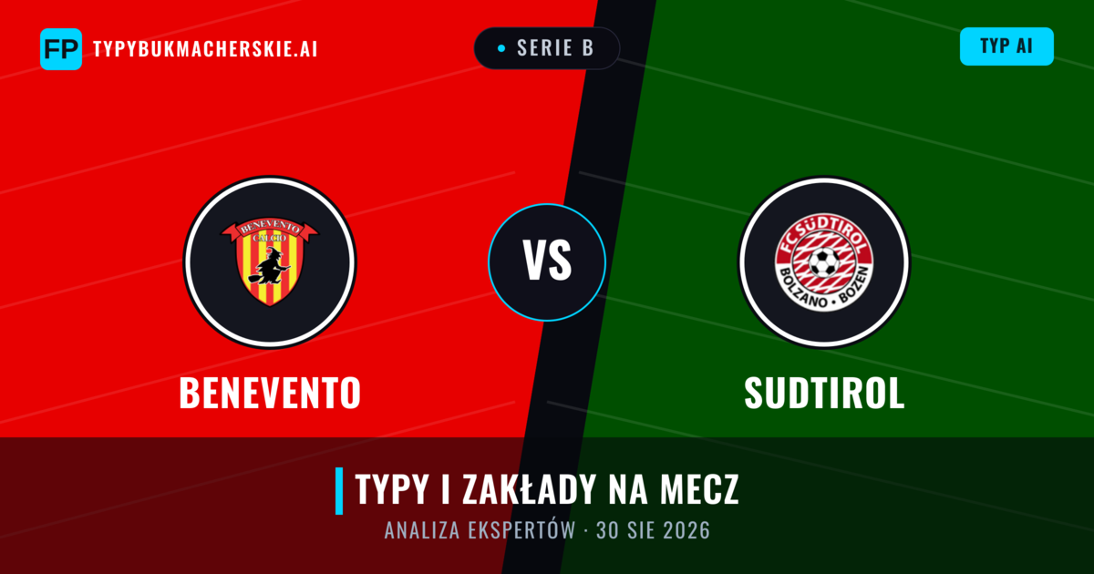Benevento vs Sudtirol — typy i zapowiedź meczu